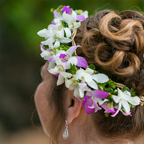 Wedding Hair Flowers – Maui Blooms